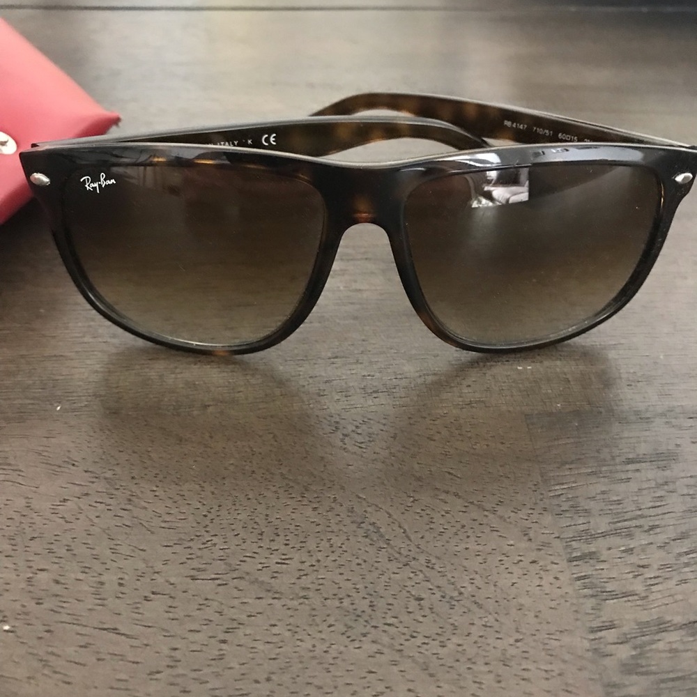 Ray-Ban flat brow wayfarer sunglasses in tortoise